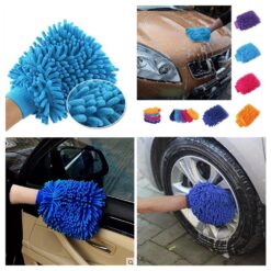 Double Sided Microfiber Cleaning Gloves Pack of 2