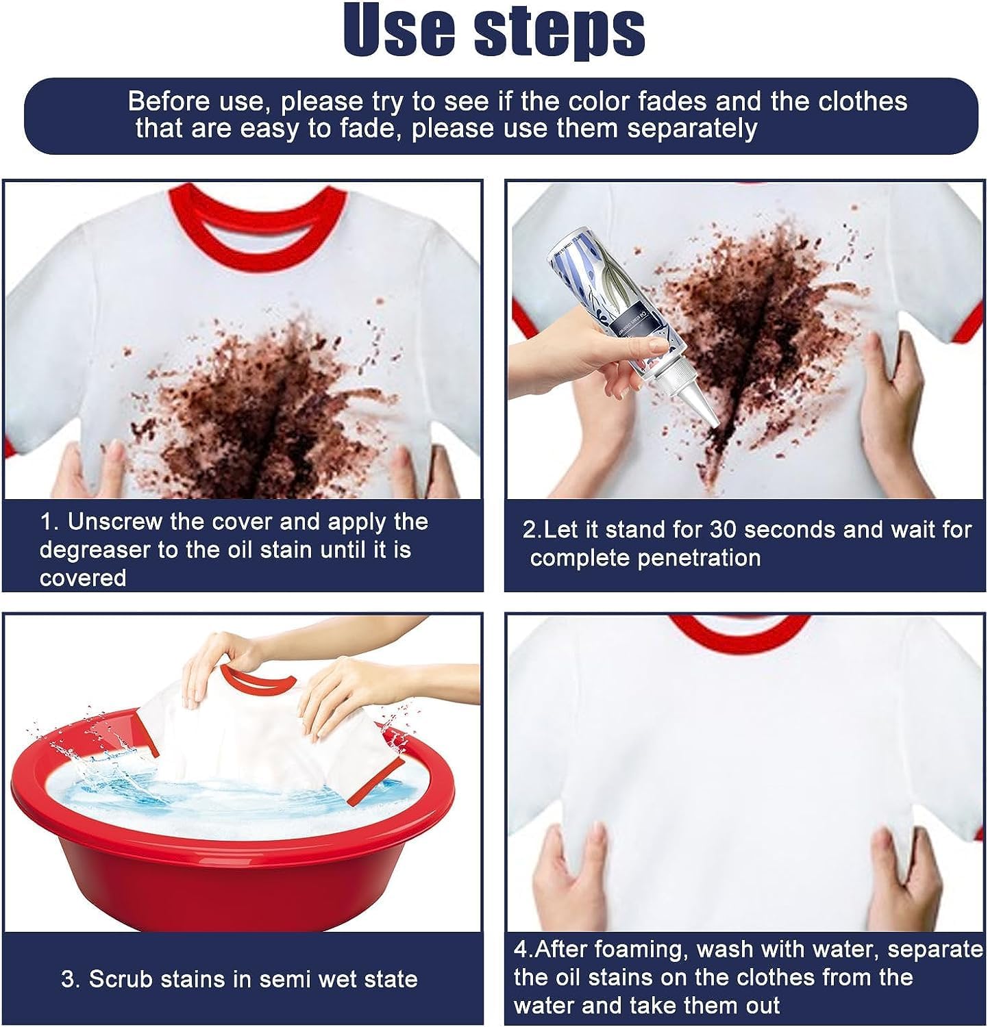 Oil Stain Cleaner 100ml - Image 2