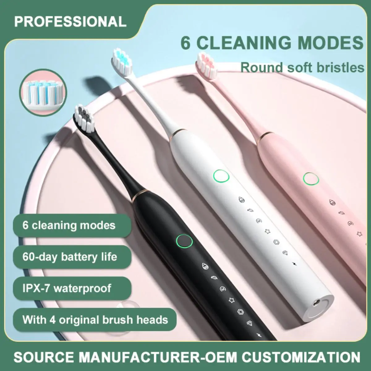 Rechargeable Electric Toothbrush - Image 2