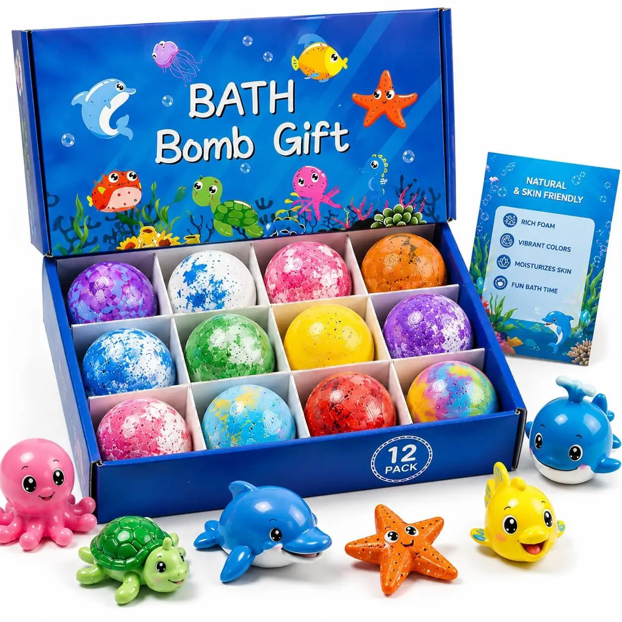 1pcs Bath Bombs for Kids Gift Set - Image 2