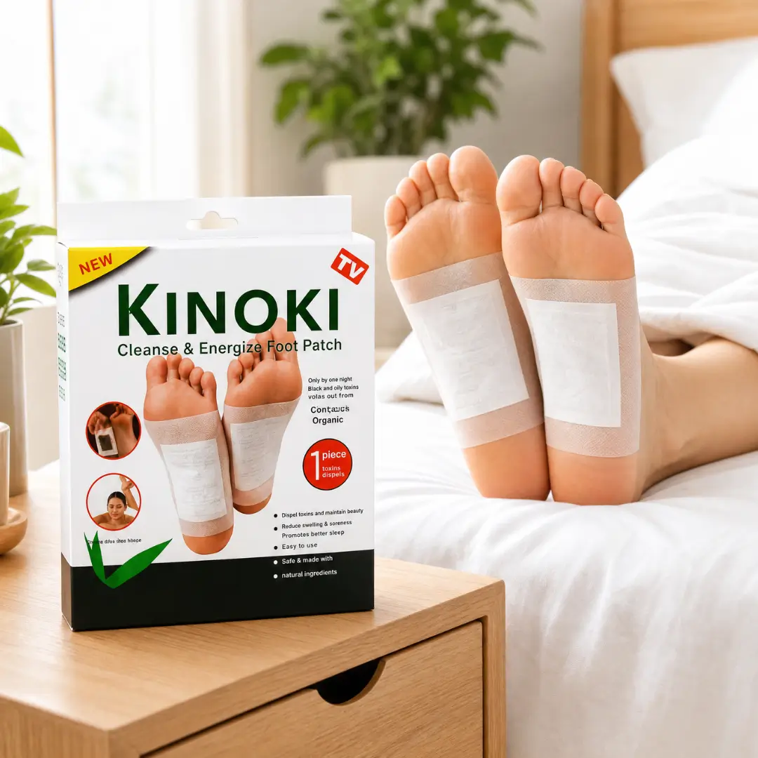 Kinoki Bamboo Vinegar Detox Foot Patches (10 Pads Pack)